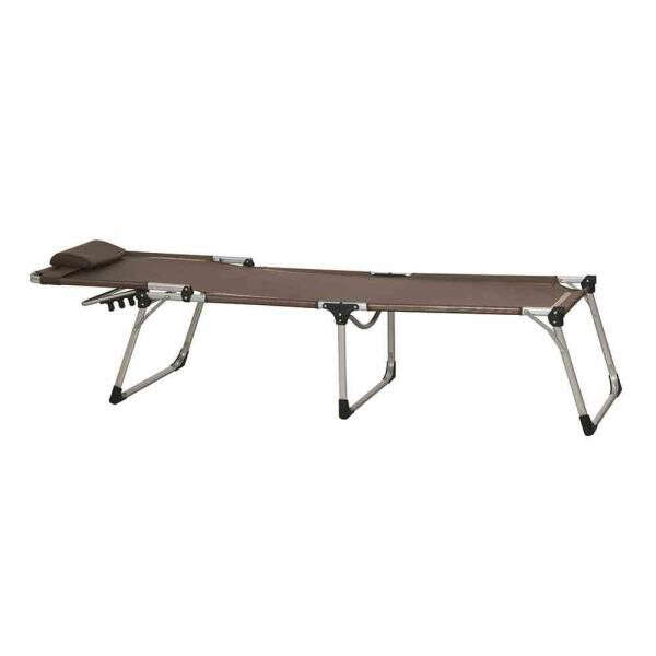 SIENA GARDEN Aluminium Klappliege Sole taupe